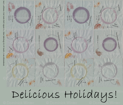 Delicious Holidays Cocktail Napkins