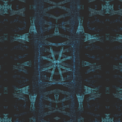 Northern Blue Ikat Irregularities