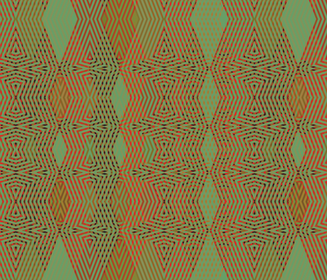 op-art-green-red