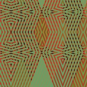 op-art-green-red