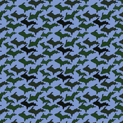 Blue U.P. Camo