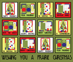 Prairie Christmas Cocktail Napkins