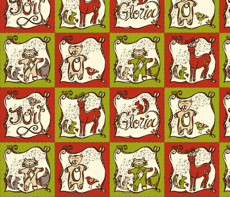 Holiday Joy! fabric by karistyle on Spoonflower - custom fabric