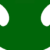 The Mushroom in the Mirror   -Green & White