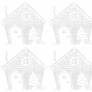 Ghost Gingerbread House
