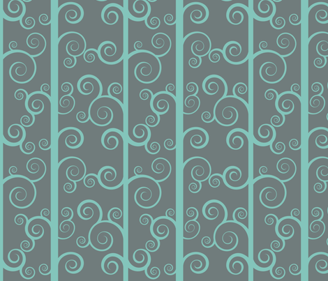 Swirly Tree Stripe