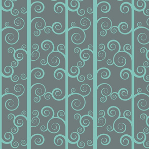 Swirly Tree Stripe