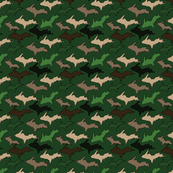 Dark Green U.P. Camo