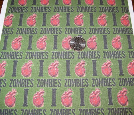 I love zombies-green