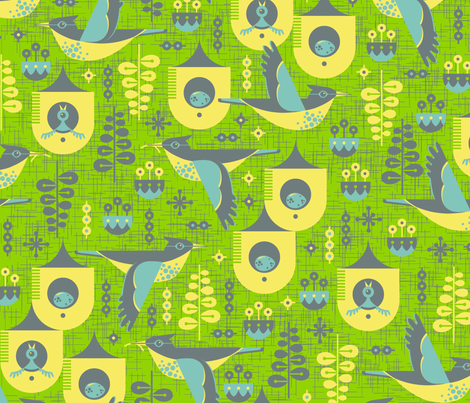 Early Bird fabric by sammyk on Spoonflower - custom fabric
