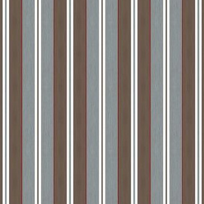 Vintage Christmas Stripes