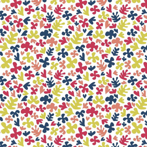 Matisse Inspired Fabric - Limited Palette