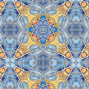 Blue and yellow again