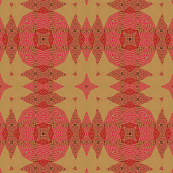Ikat Fuschia - Festive