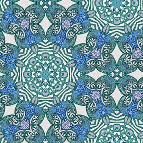 Azure ink vibrance