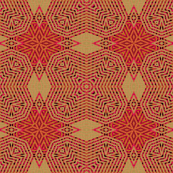 ikat-pink-snowflakes