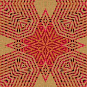 ikat-pink-snowflakes