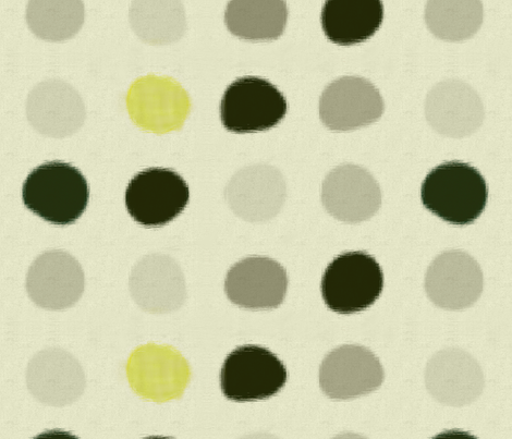Gray Ikat Blobs fabric by wren_leyland on Spoonflower - custom fabric