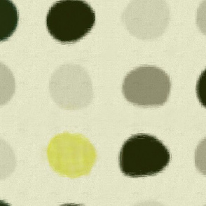 Gray Ikat Blobs 