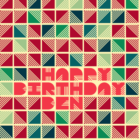 RGB Gift Wrap fabric by candyjoyce on Spoonflower - custom fabric