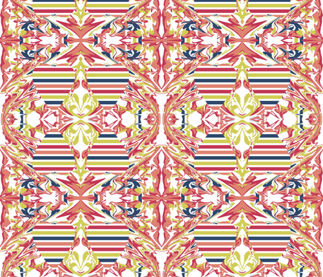 Hidden Heart fabric by anniedeb on Spoonflower - custom fabric