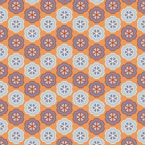 Flower Chevron Yellow