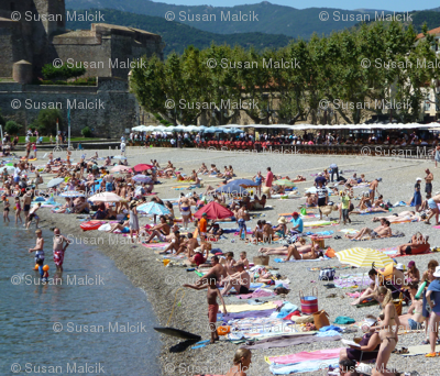 Beach at Coullioure, France
