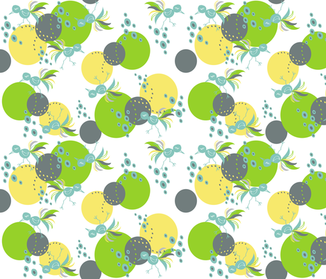 bird of some kind fabric by lene_bomholt on Spoonflower - custom fabric