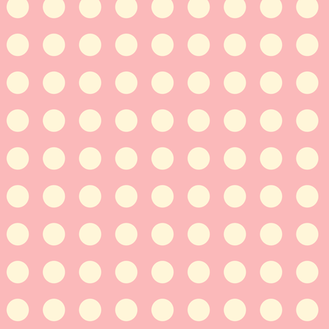 Dots on Pink fabric by thesugarwitch on Spoonflower - custom fabric
