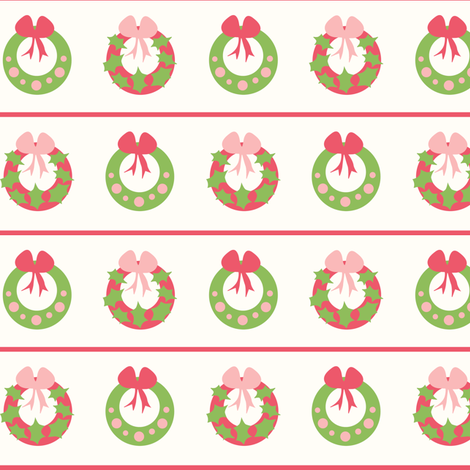 Wonderfully Whimsical Wreaths fabric by thesugarwitch on Spoonflower - custom fabric
