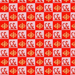 Chinoiserie Checkerboard