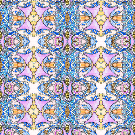 Persian Garden fabric by edsel2084 on Spoonflower - custom fabric
