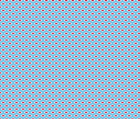 Racing Rectangles Blue fabric by melaniesullivan on Spoonflower - custom fabric