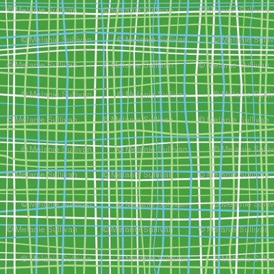 Wavy Wovens Green