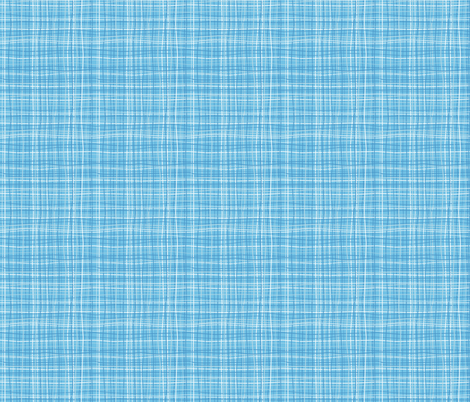 Wavy Wovens Blue fabric by melaniesullivan on Spoonflower - custom fabric