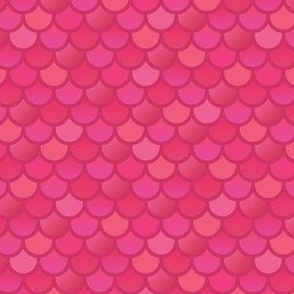 Mermaid fish scales in pink