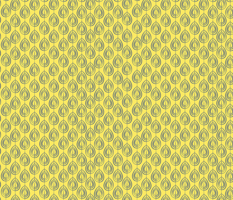 Cocoon Lemon fabric by designedtoat on Spoonflower - custom fabric