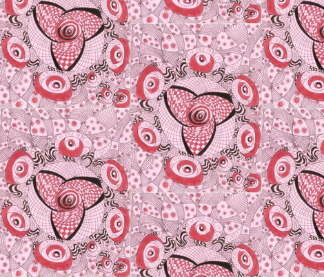 Pink_Rose fabric by deborah_palmarini on Spoonflower - custom fabric