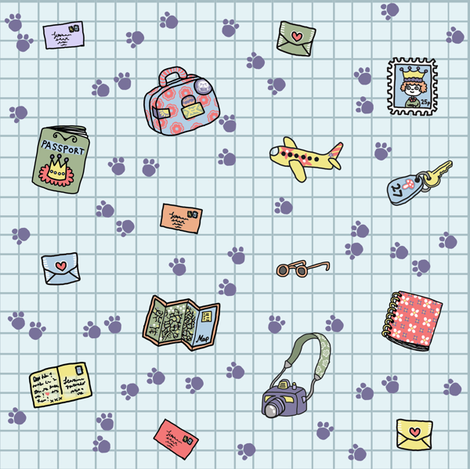 Adventure Time fabric by mochipan on Spoonflower - custom fabric