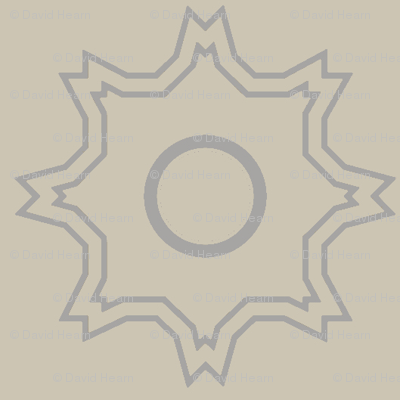 Kabbalah Star (Taupe)
