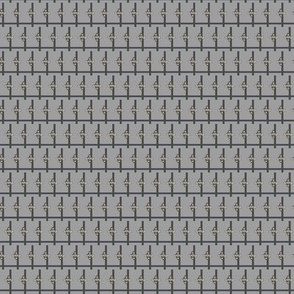 Indian Crosshatch (Greys)