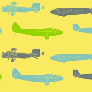 I Dream of Flying 3 - yellow