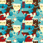 Country Christmas Collage