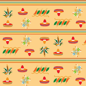 Mexican Hat Stripe