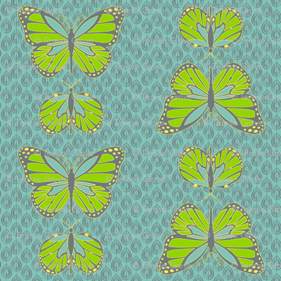 Cocoon Butterflies Sky