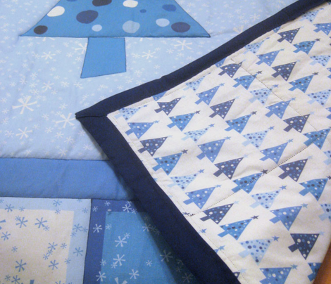 Winter Wonderland Cheater Quilt