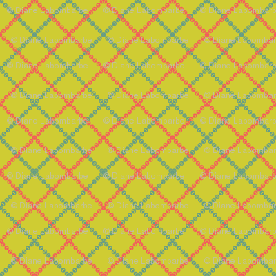 Retro Style Lines Christmas Pattern 