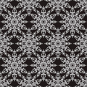 Ornate Snowflakes Pattern