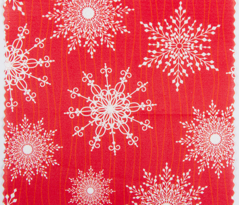 Ornate Snowflakes Pattern