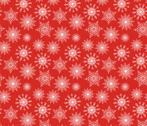Ornate Snowflakes Pattern fabric by diane555 on Spoonflower - custom fabric